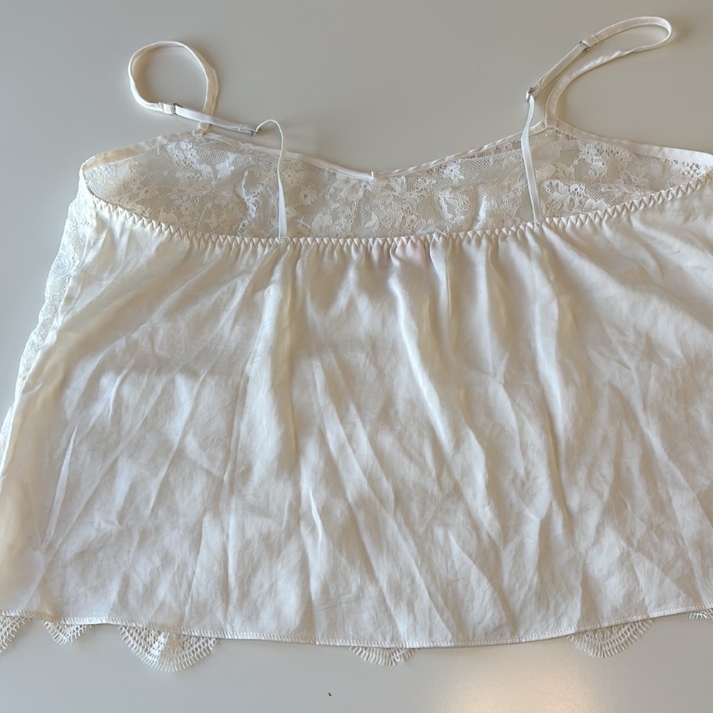 Victoria’s Secret | White Lace Tank (L) and Boyshort (XL) - Picture 11 of 11
